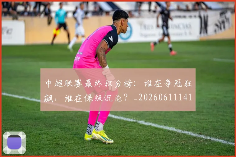 中超联赛最终积分榜:谁在争冠狂飙,谁在保级沉沦?_20260611141640